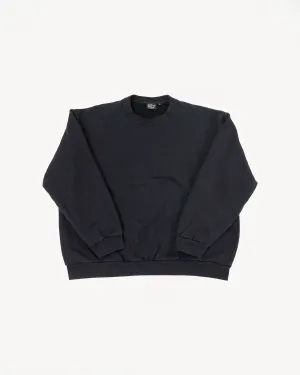 03-0040- 61 - Jersey Knit Sweat - Black