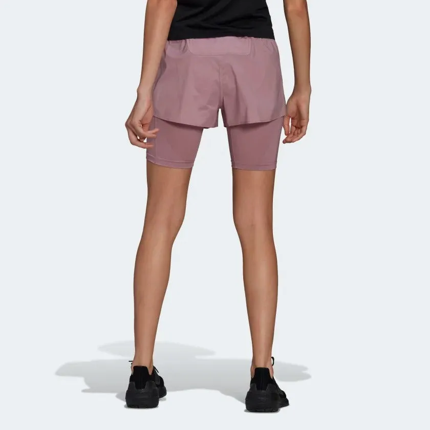 adidas Run Fast Two-in-One Women's Shorts