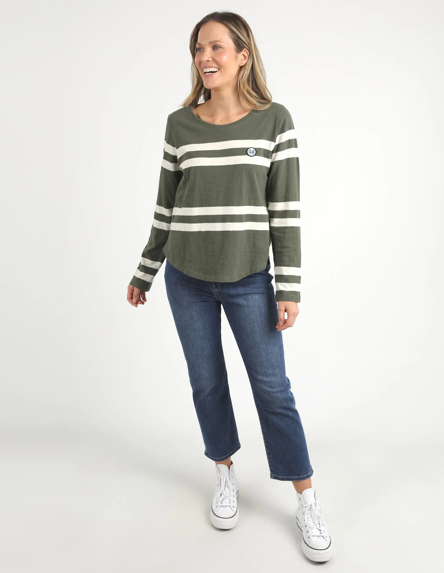 Allegra Long Sleeve Tee Clover