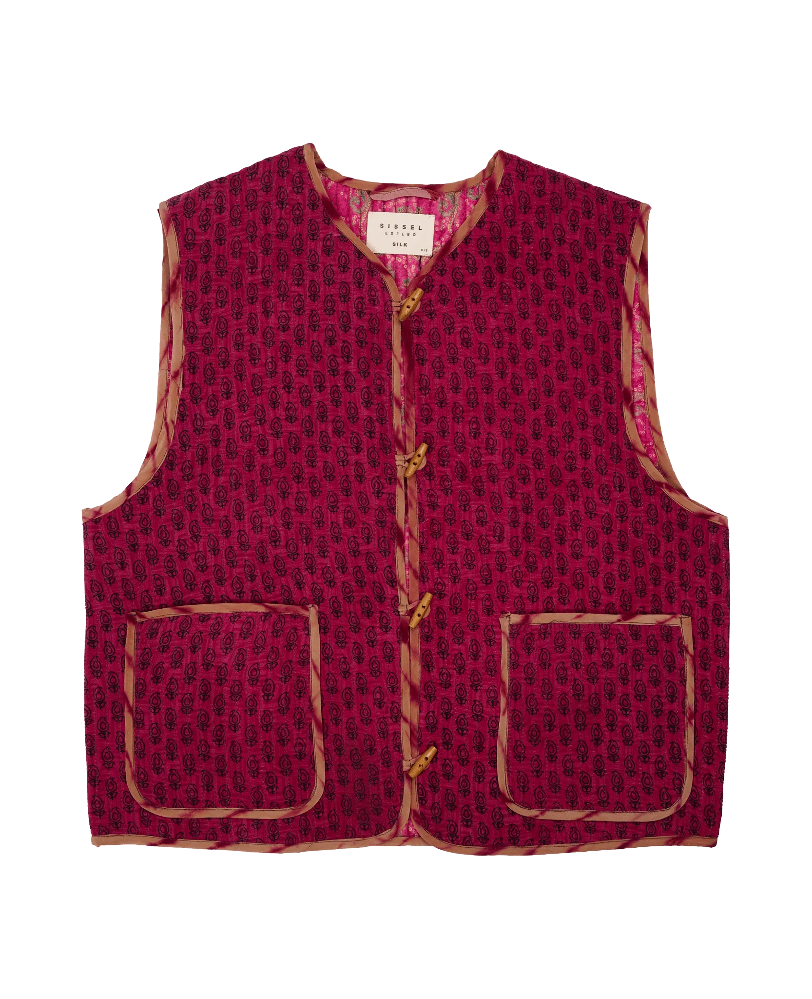 Amalie SILK Vest - No. 9