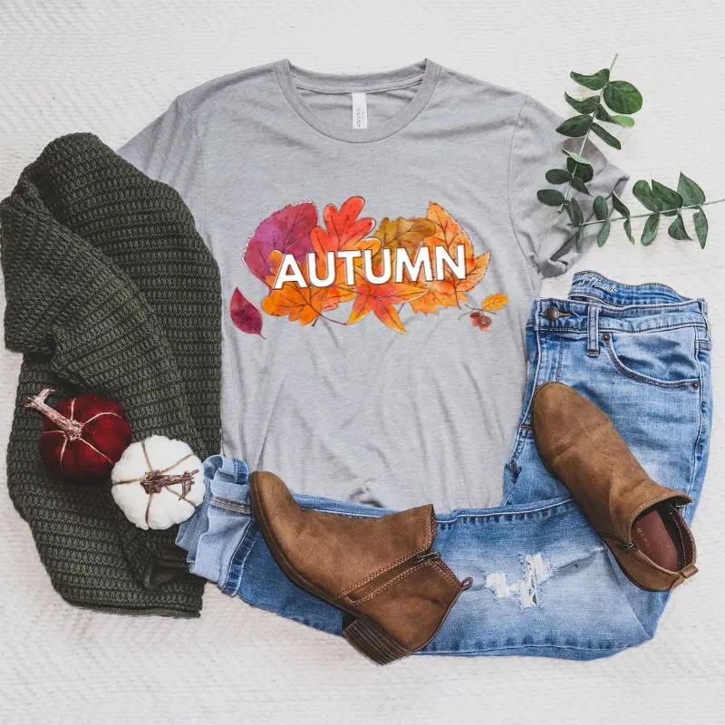 Autumn Leaves Design PNG Download