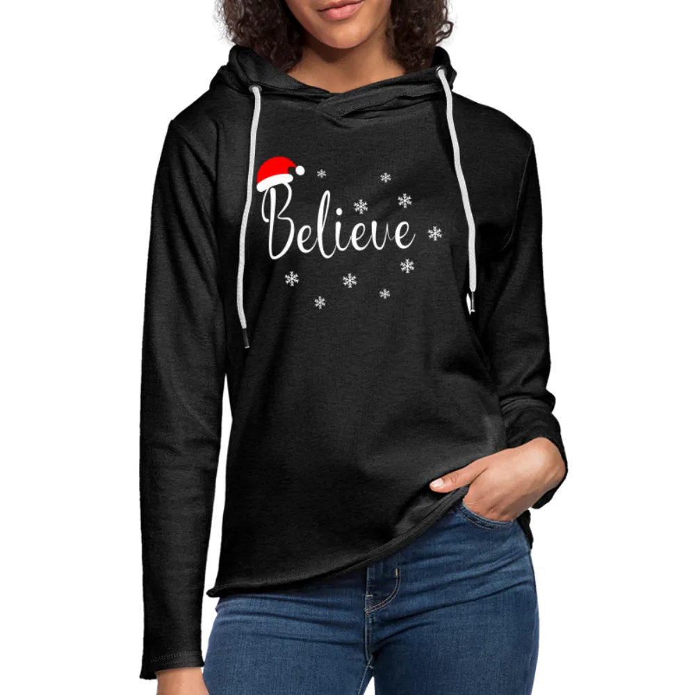 Believe Lightweight Terry (Christmas) Hoodie