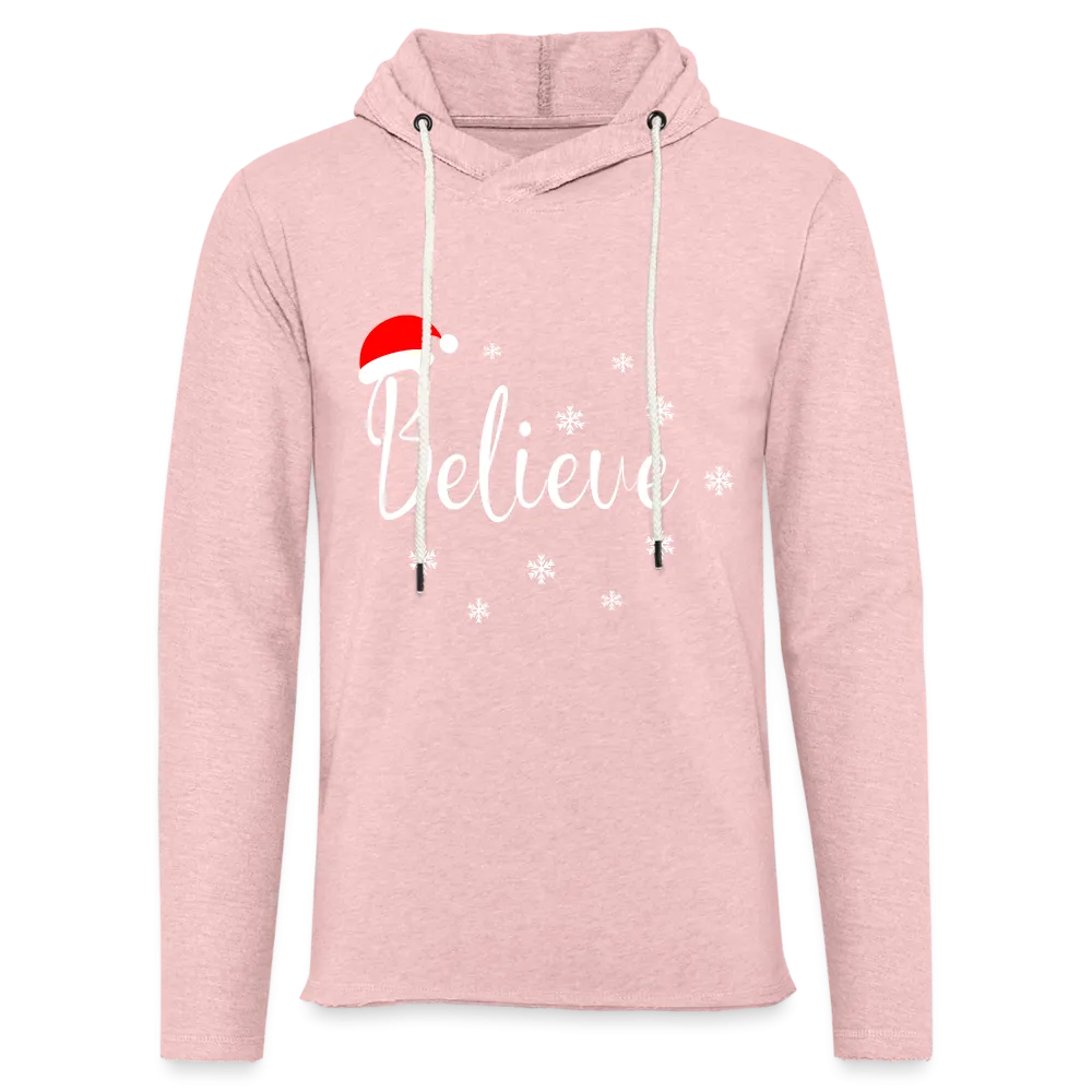 Believe Lightweight Terry (Christmas) Hoodie