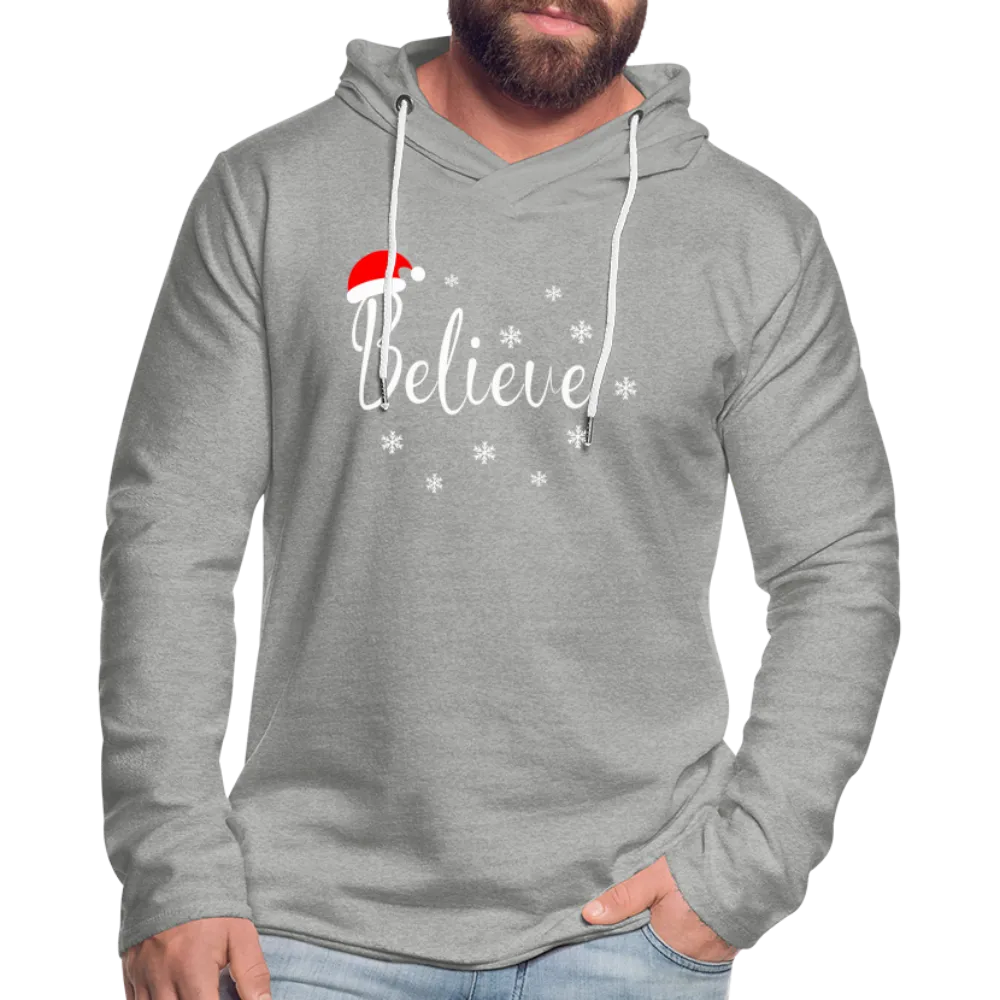 Believe Lightweight Terry (Christmas) Hoodie