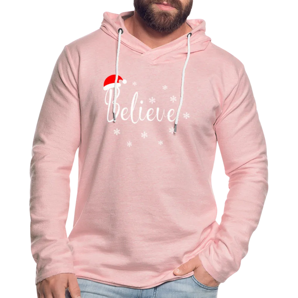 Believe Lightweight Terry (Christmas) Hoodie