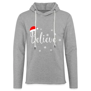 Believe Lightweight Terry (Christmas) Hoodie