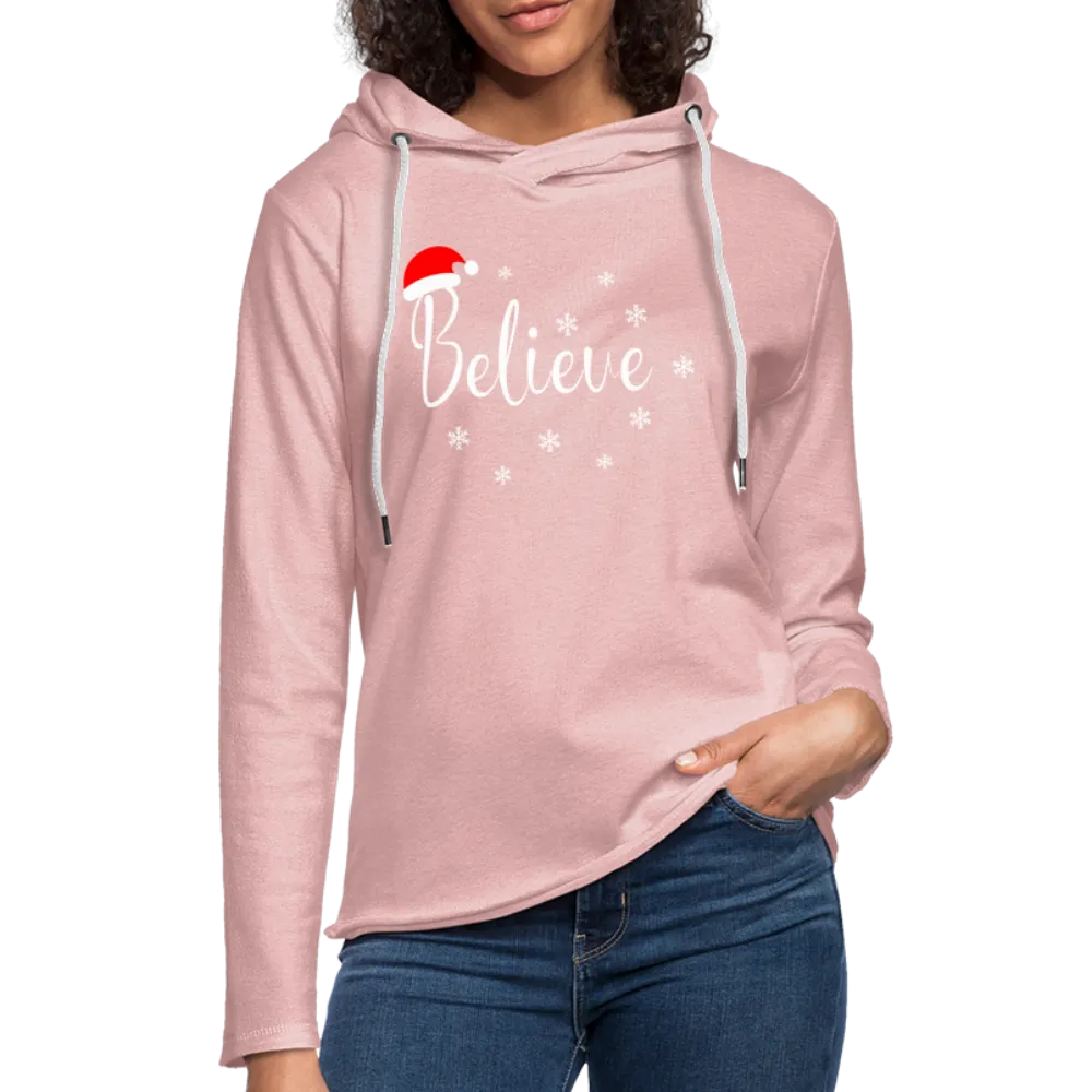 Believe Lightweight Terry (Christmas) Hoodie