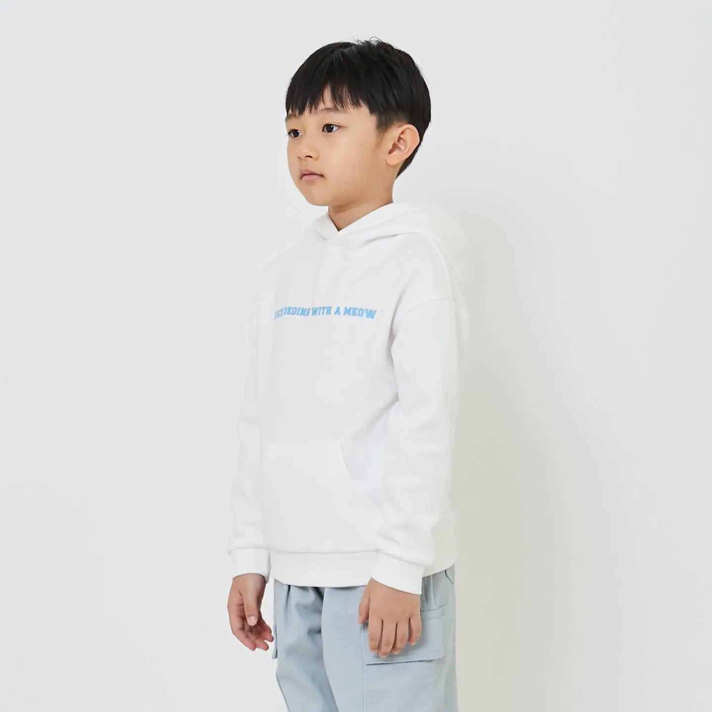 Boy Printed Oversized Hoodie - SB2404063