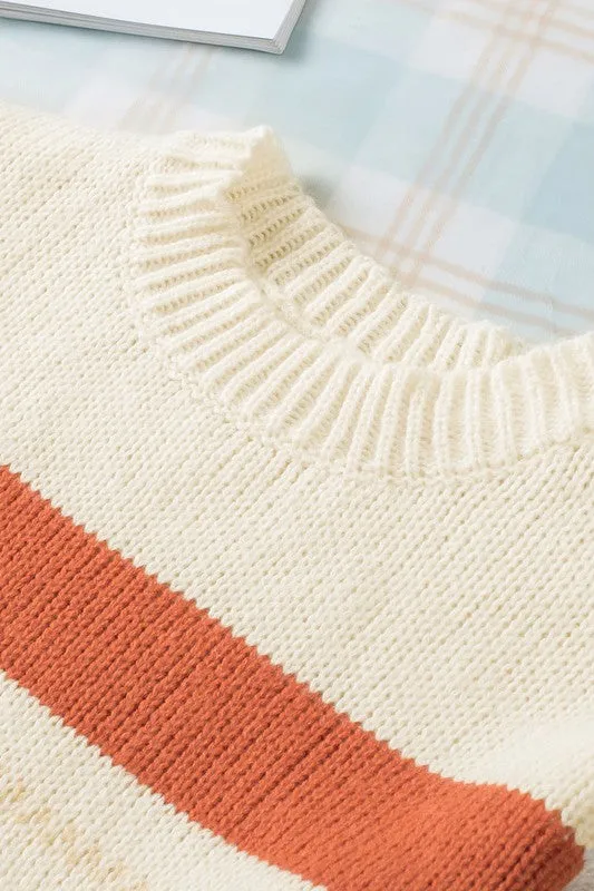 Camilla Striped Color Block Sweater