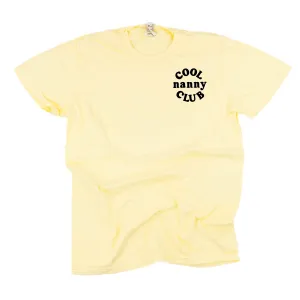 COOL Nanny CLUB - Pocket Design - SHORT SLEEVE COMFORT COLORS TEE