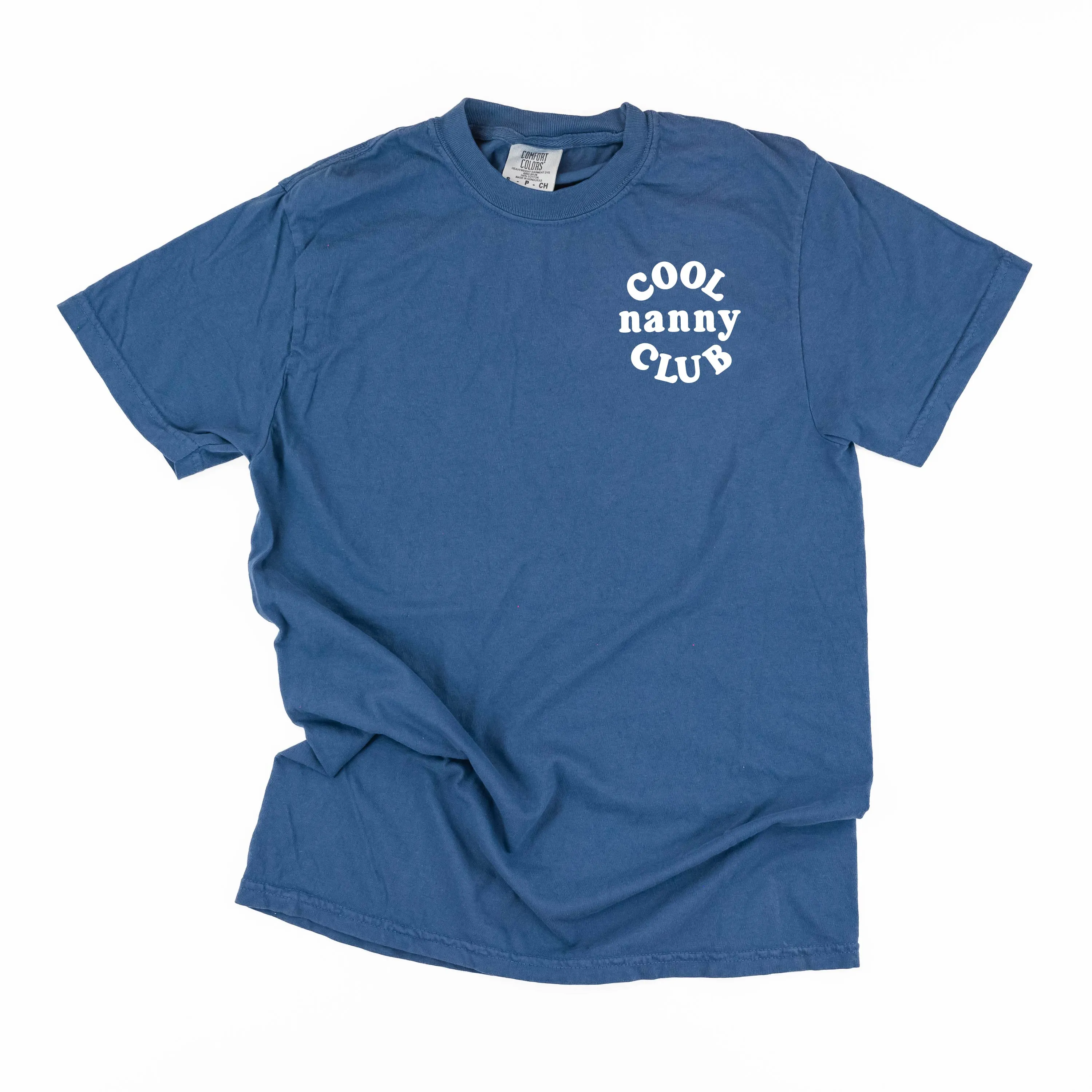 COOL Nanny CLUB - Pocket Design - SHORT SLEEVE COMFORT COLORS TEE