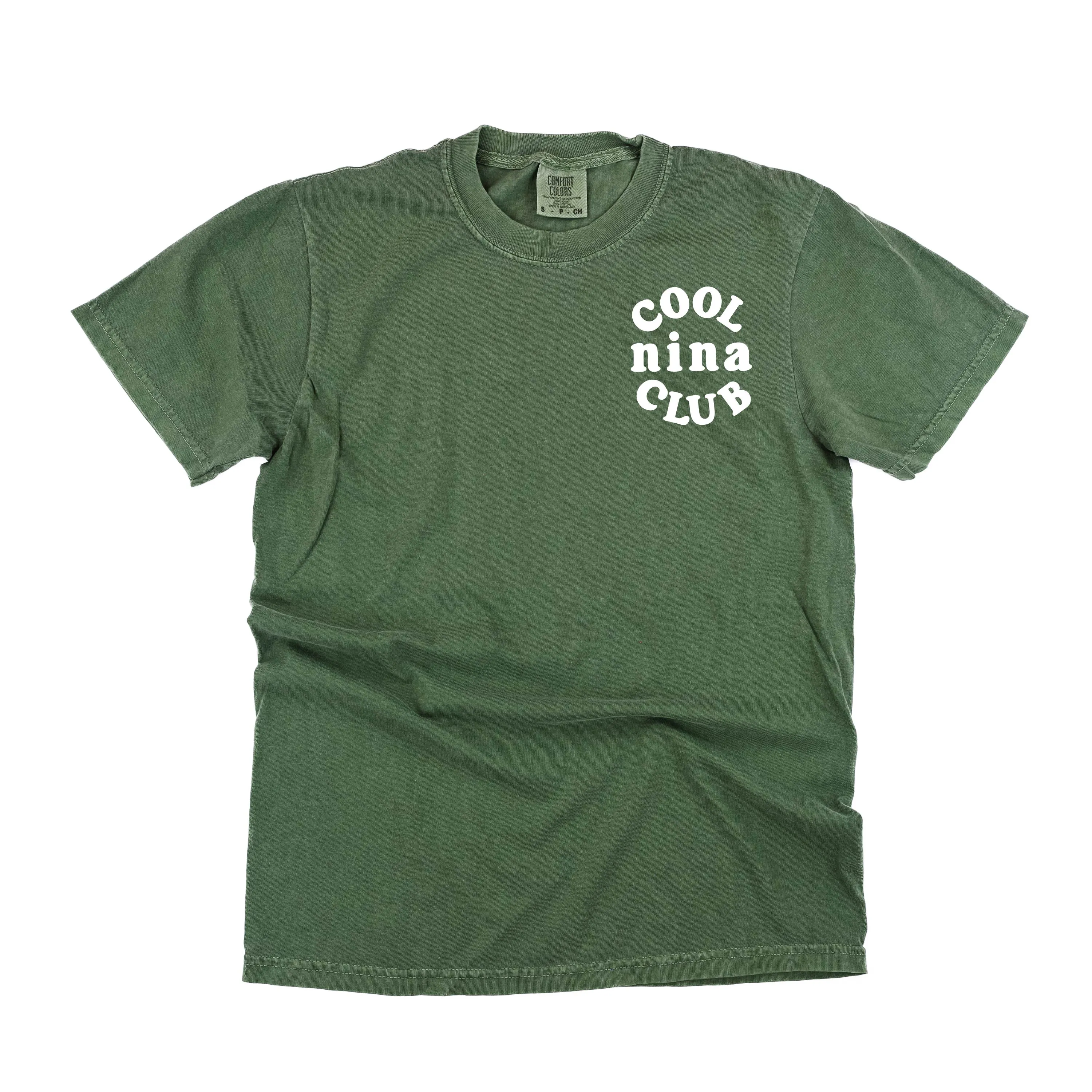 COOL Nina CLUB - Pocket Design - SHORT SLEEVE COMFORT COLORS TEE