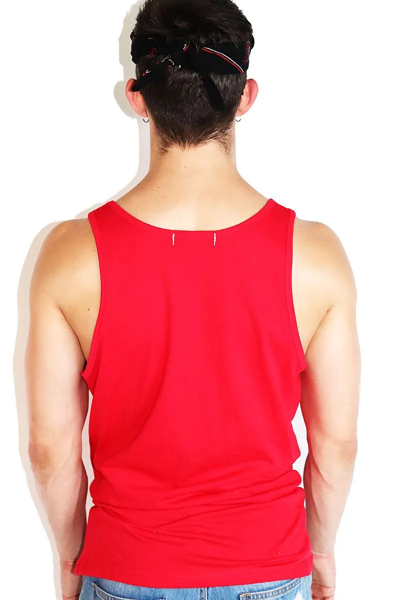 Core Racerback Tank-Red