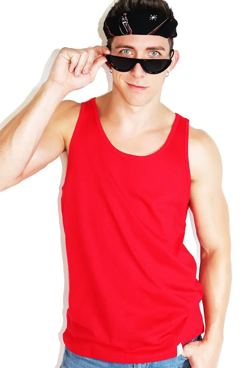 Core Racerback Tank-Red