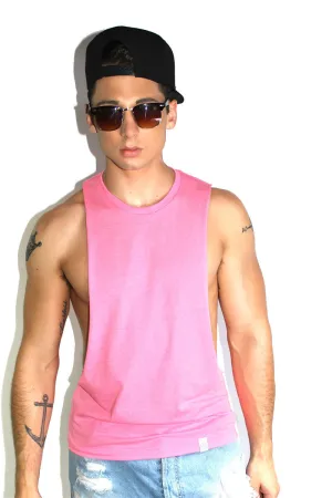 Core Shredder Tank-Neon Pink