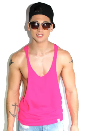 Core String Tank-Fuchsia