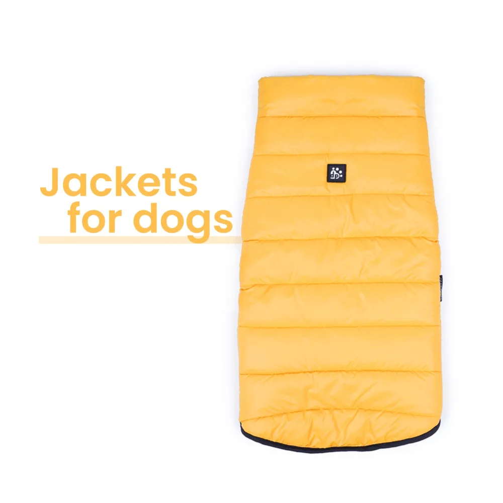 Dear Pet Quilted Jacket for Dogs (Yellow)