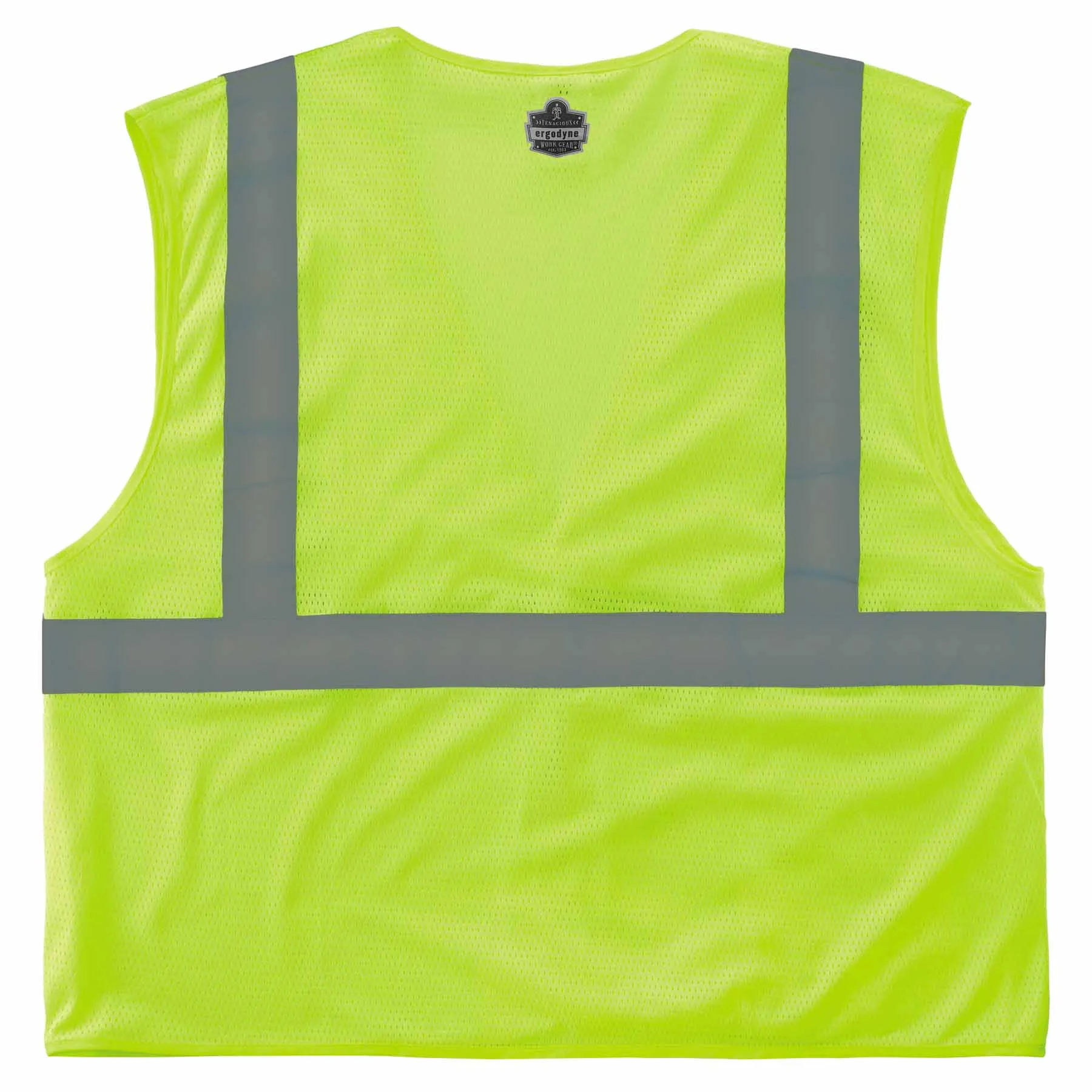 Ergodyne 24524 8210HL-S L Lime Class 2 Economy Mesh Vest - Single Size