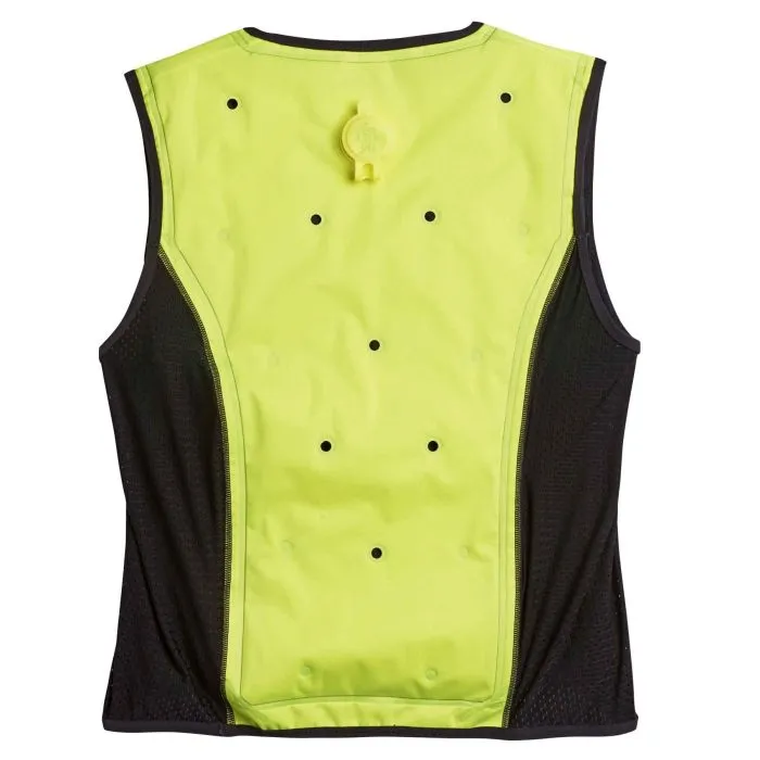 Ergodyne Chill-Its 6685 Dry Evaporative Cooling Vest - Zipper Closure, 1 Each