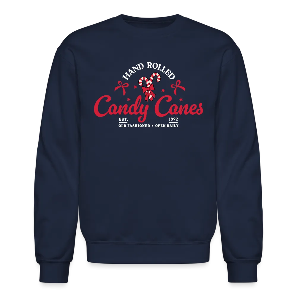 Hand Rolled Candy Canes Sweatshirt