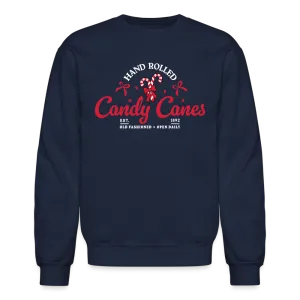 Hand Rolled Candy Canes Sweatshirt