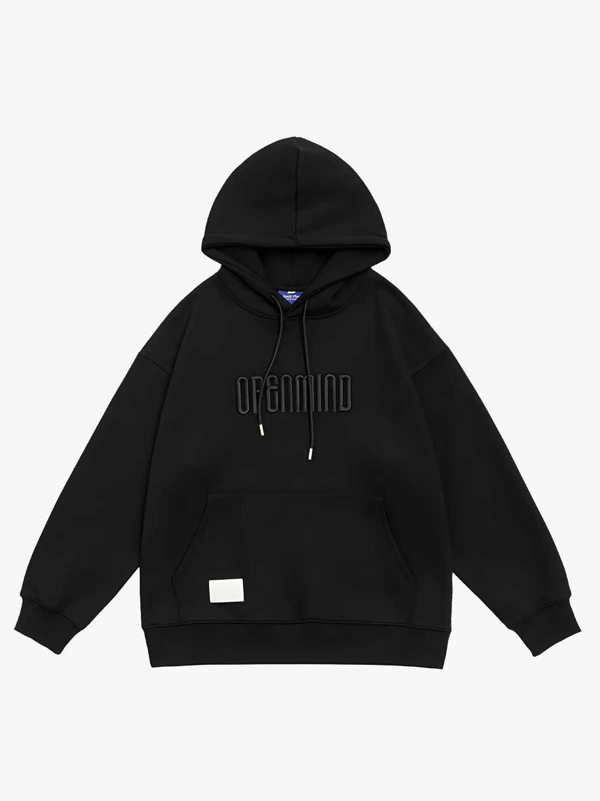 KG Embroidered Solid Color Hoodie