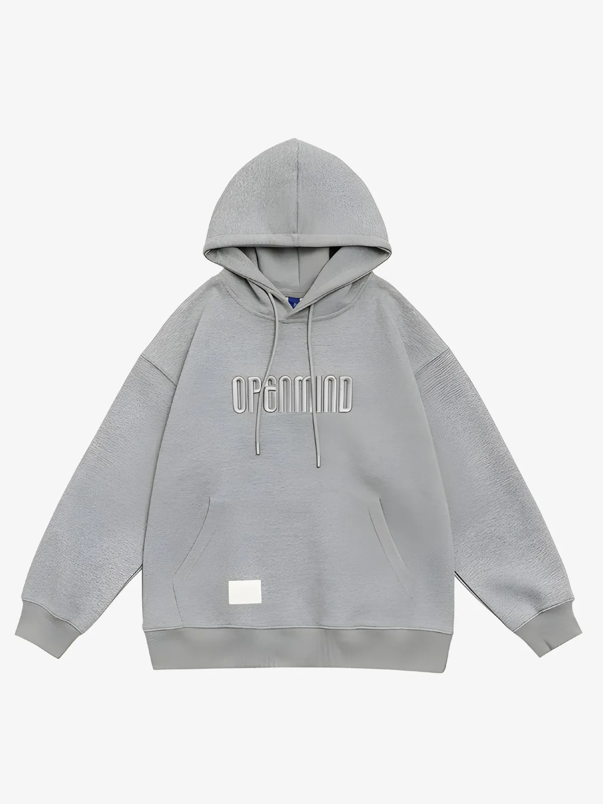 KG Embroidered Solid Color Hoodie