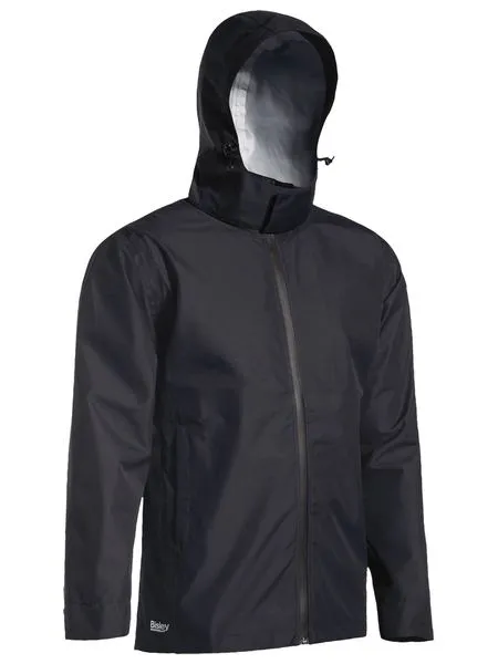 Lightweight Mini Ripstop Rain Jacket With Concealed Hood - BJ6926