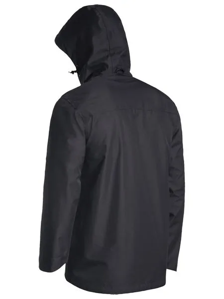 Lightweight Mini Ripstop Rain Jacket With Concealed Hood - BJ6926