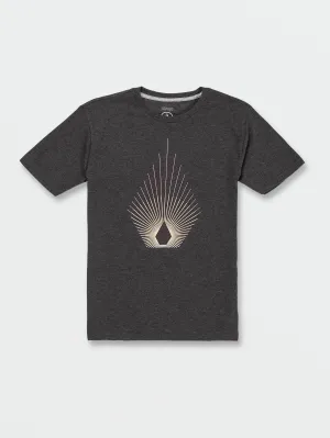 Little Boys Blister Short Sleeve Tee - Dark Black Heather