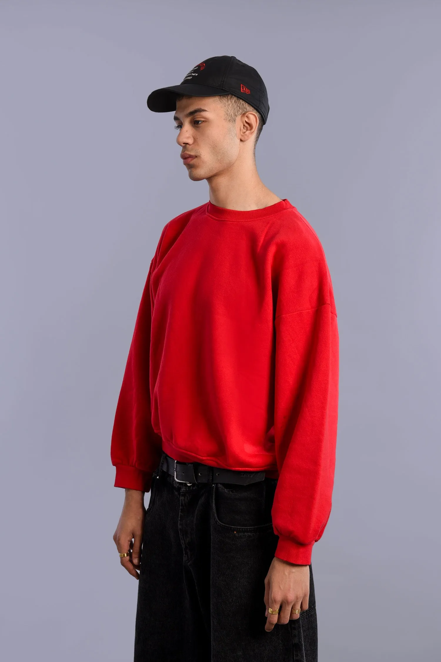 Men Basic Crewneck Sweatshirt - Mitcha Label