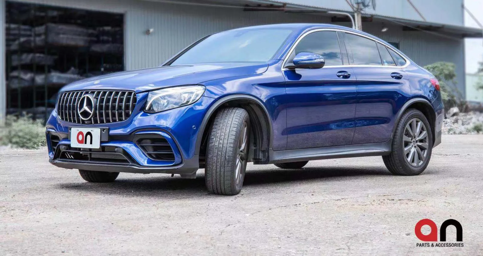 Mercedes-Benz GLC Coupe C253 GLC63 AMG Style Body Kit