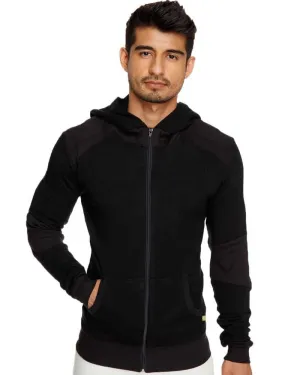 Mid-Weight Fleece Performance Hoodie (Black)