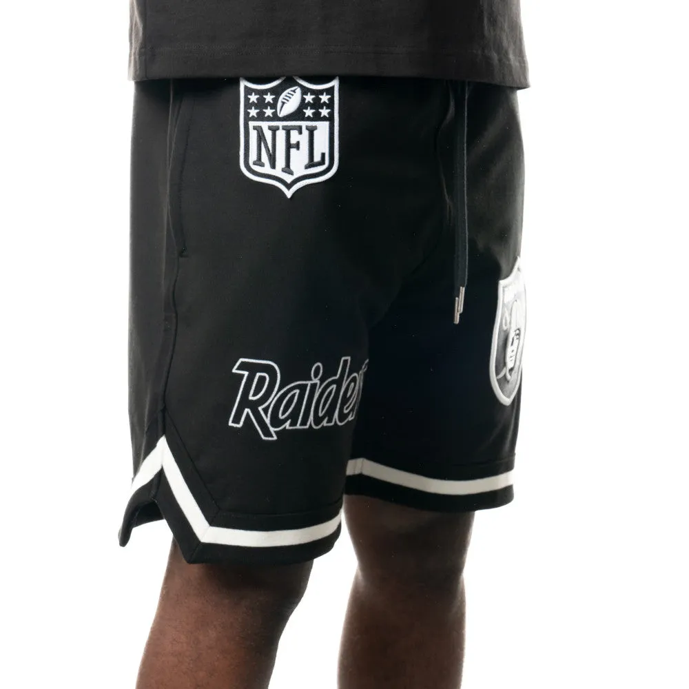 New Era NFL Higher Grade Basketball Shorts Las Vegas Raiders Black