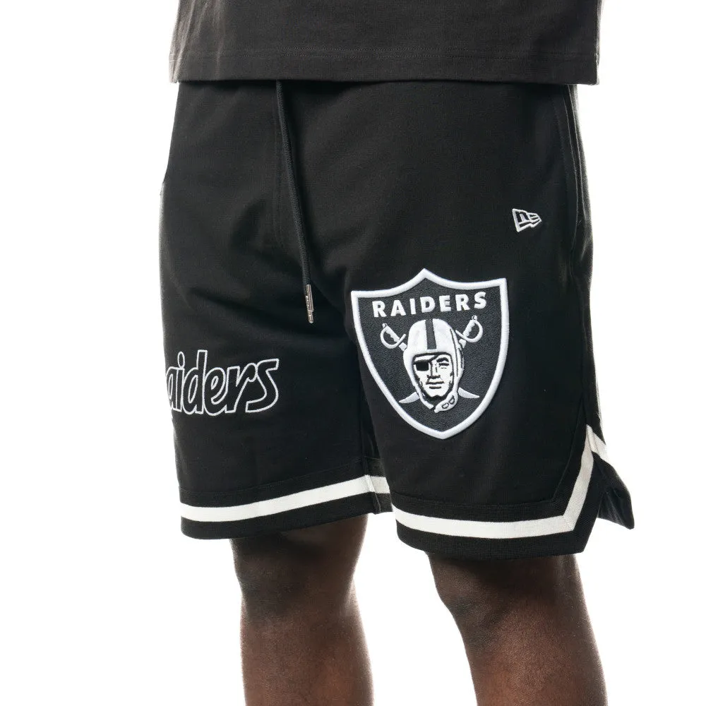 New Era NFL Higher Grade Basketball Shorts Las Vegas Raiders Black