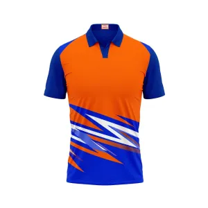 Next Print Customized Polo Neck Royal Blue Jersey NPTS46