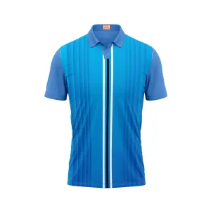 Next Print Customized Polo Neck Skyblue Jersey Design 40