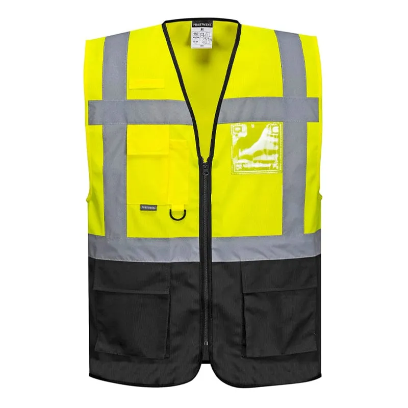 Portwest Warsaw Hi-Vis Executive Vest C476