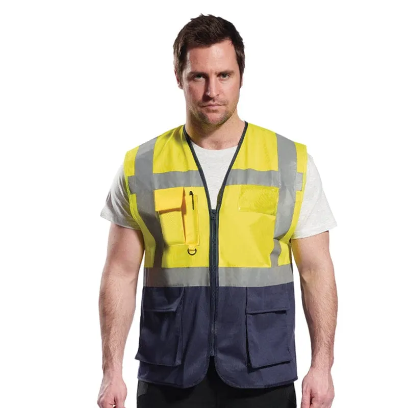 Portwest Warsaw Hi-Vis Executive Vest C476