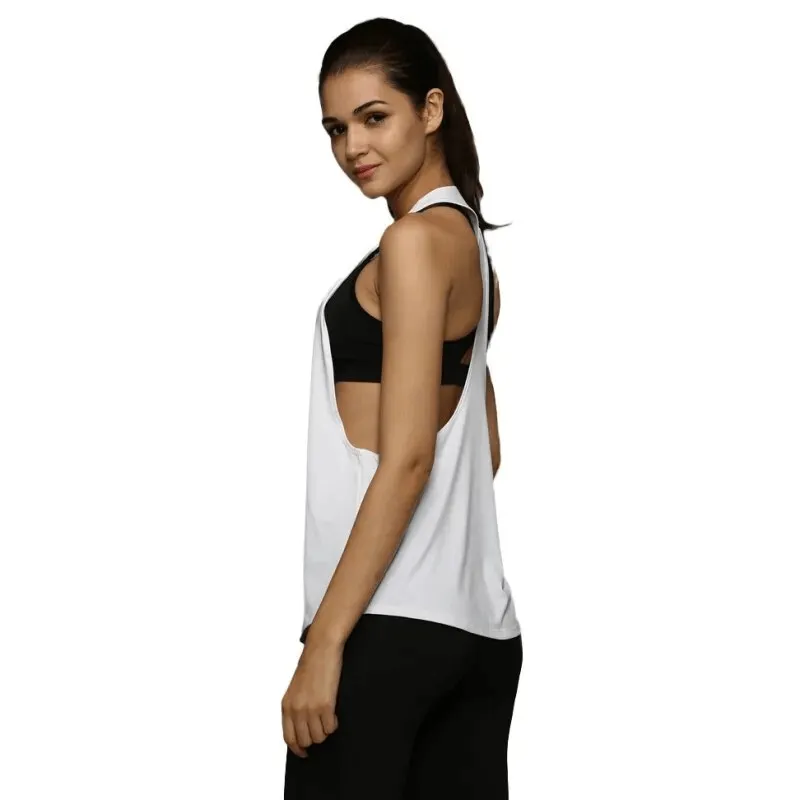 Quick Dry Sleeveless Yoga Top / Breathable Running Fitness Tank Top - SF1587