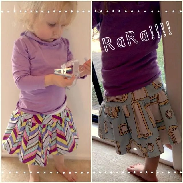 Reversible RaRa Skirt Sewing Pattern