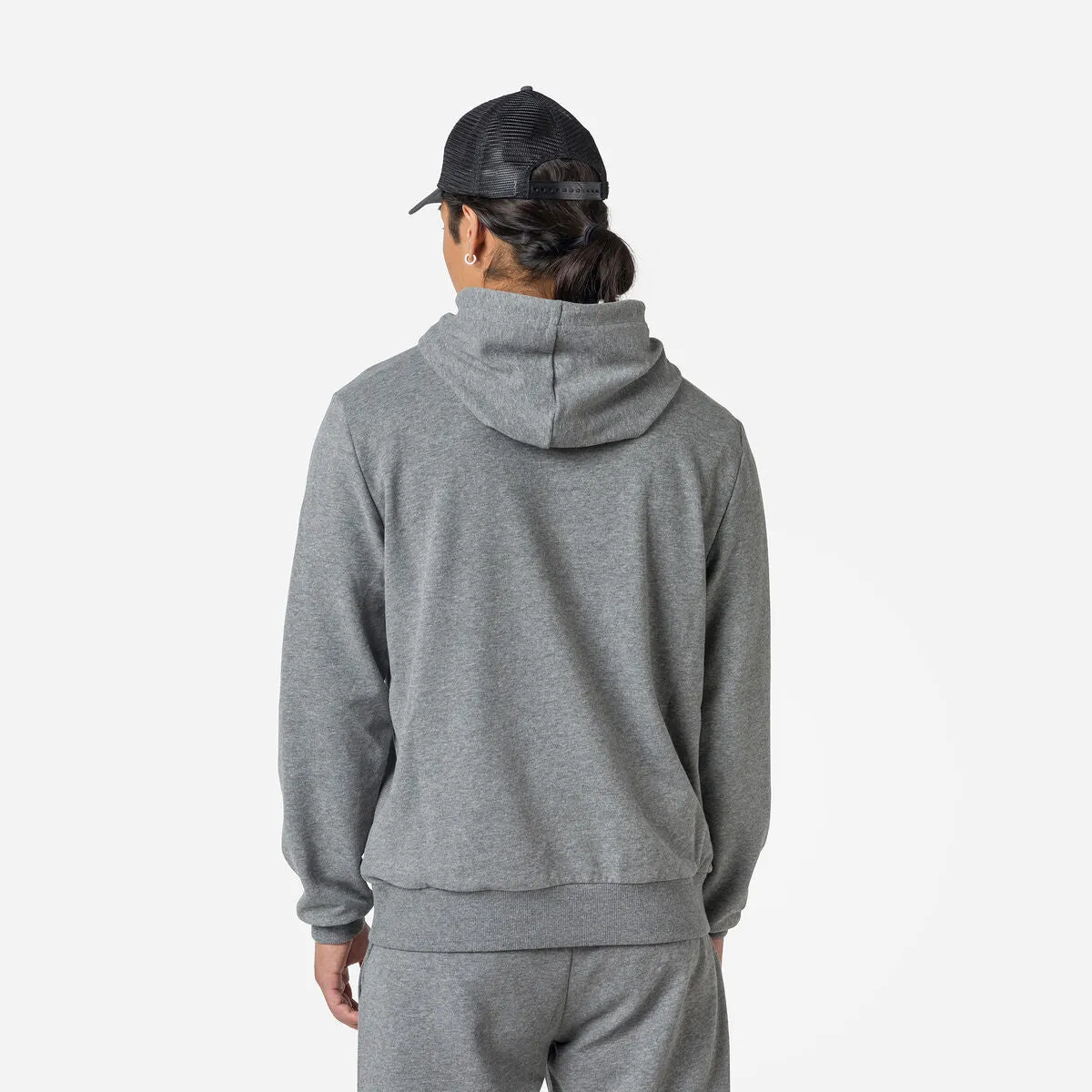 Rossignol | Hooded Cotton Sweatshirt | Men's | Heather Grey