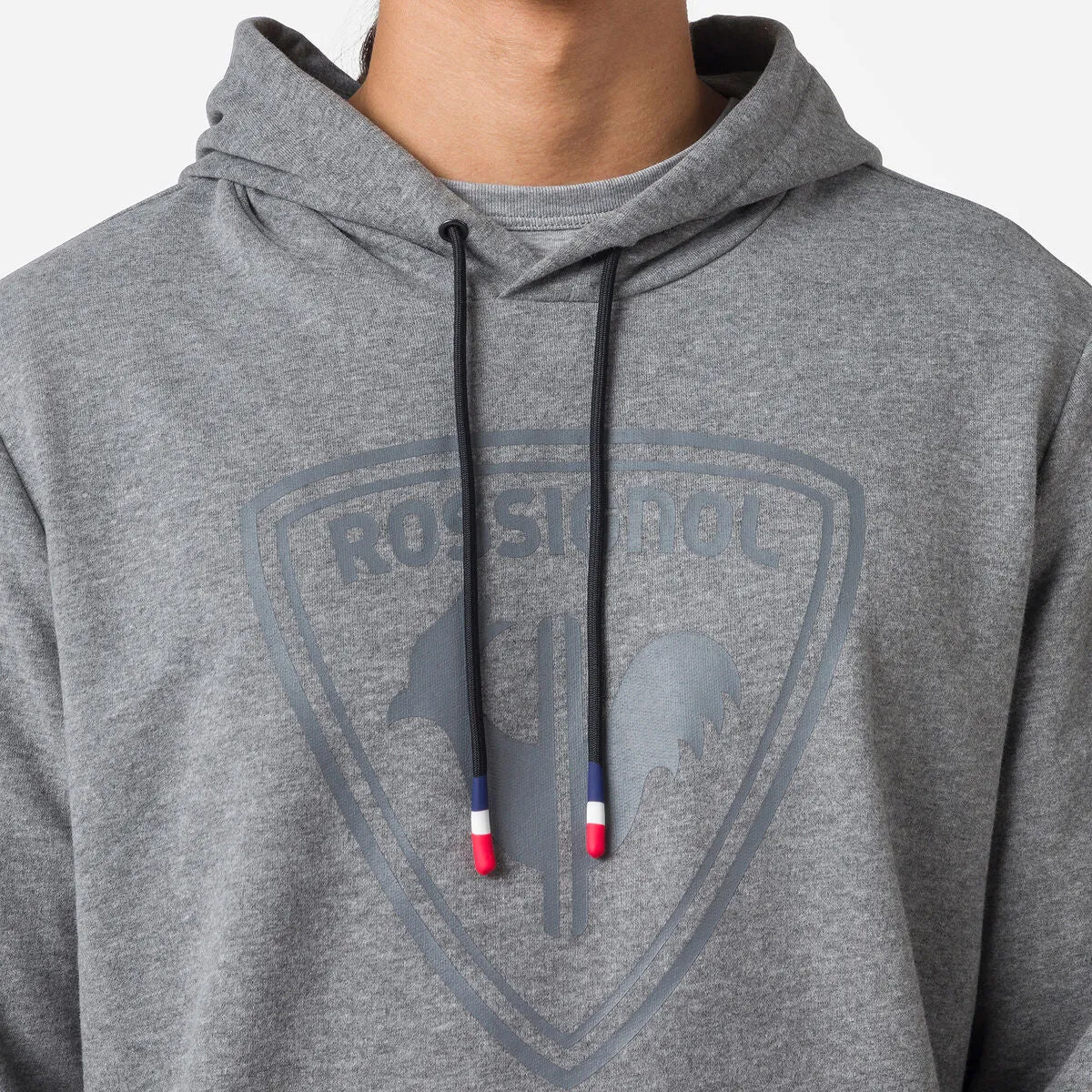 Rossignol | Hooded Cotton Sweatshirt | Men's | Heather Grey