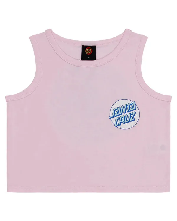 Santa Cruz Other Dot Crop Tank Pink