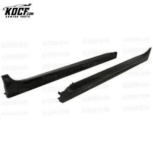 Seibon OEM-STYLE CARBON FIBER SIDE SKIRTS FOR 2008-2015 MITSUBISHI LANCER EVO X