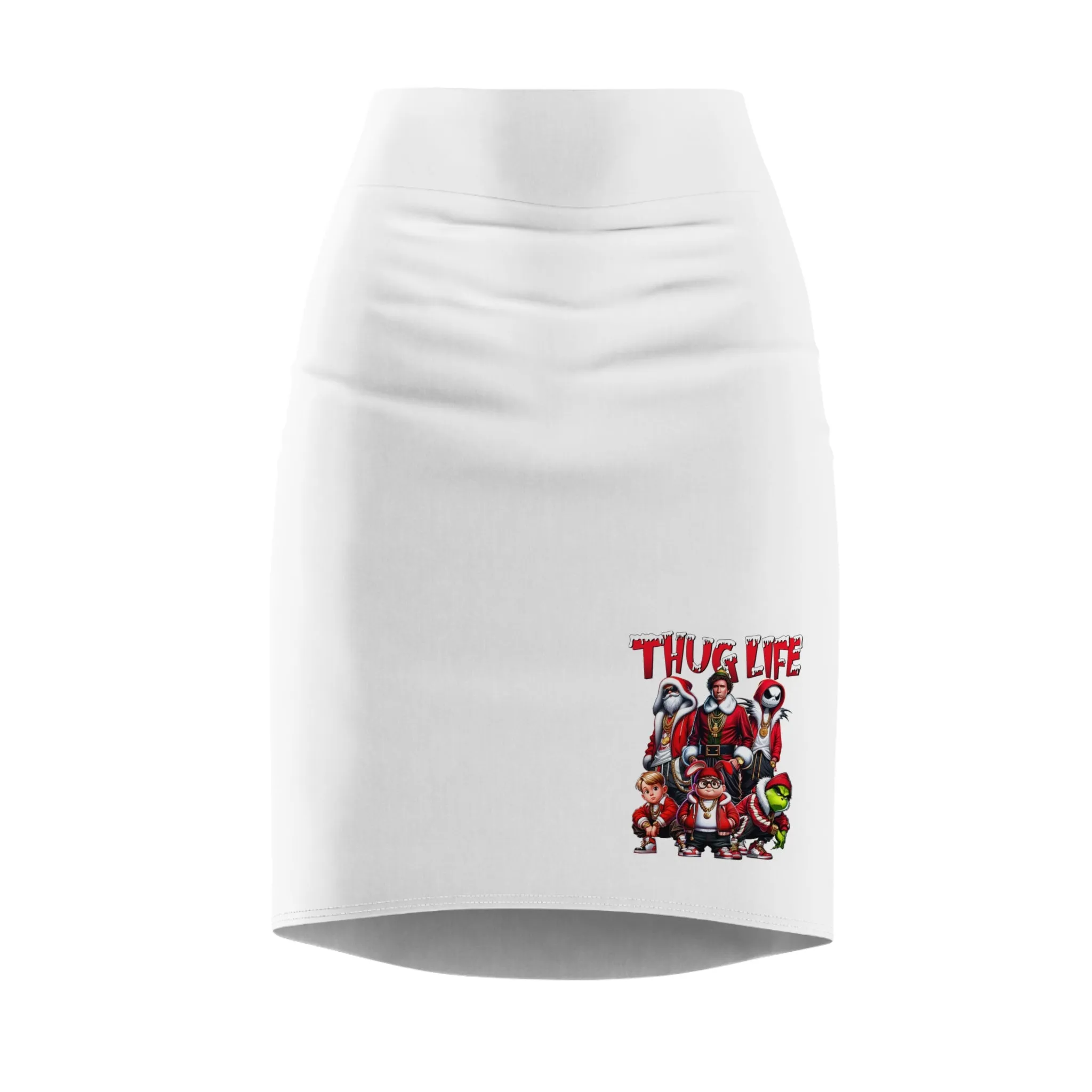 Thug Life Women's Pencil Skirt - Trendy Fashion Essentials for Urban Style