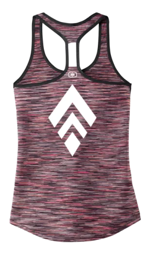 Women's Reflective Tank Top - Broken Diamond